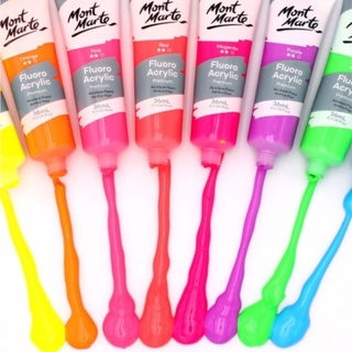 Màu Acrylic Mont Marte FLUORO PREMIUM - 50ml