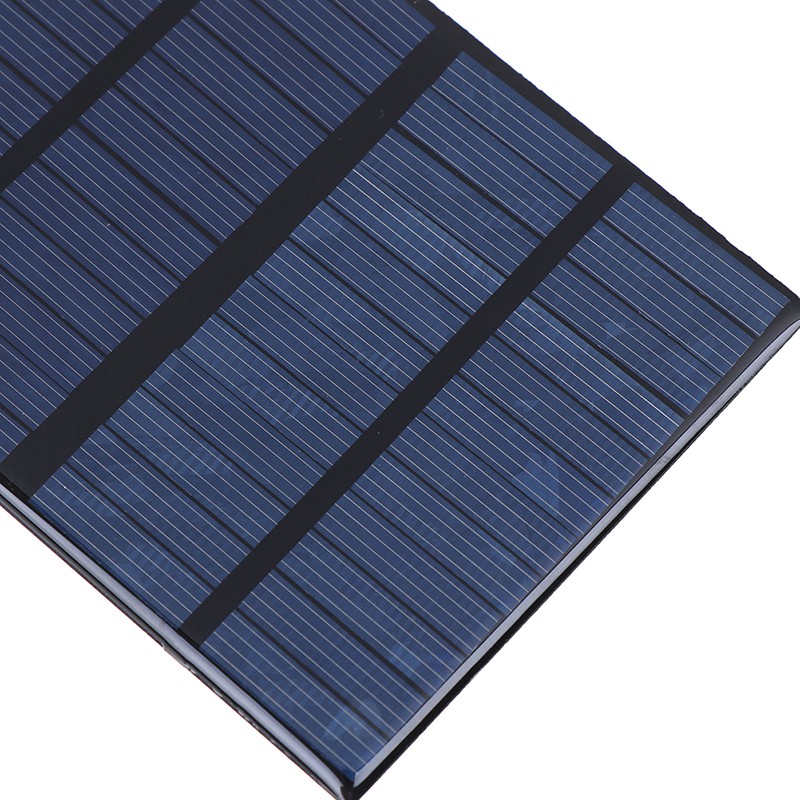 Bảng Pin Năng Lượng Mặt Trời 12V 1.5W Dùng Sạc Điện Thoại