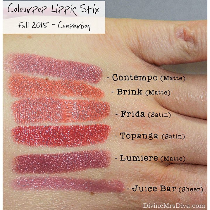 Son Colourpop Lippie Stix nhiều màu