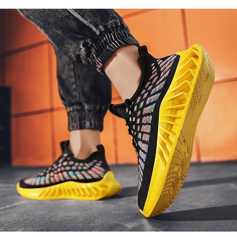 Giày Thể Thao Nam Siêu Nhẹ Thoáng Khí Năng Động | BigBuy360 - bigbuy360.vn