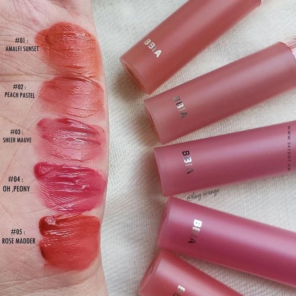 Son Kem Lì Bbia Water Velvet Tint