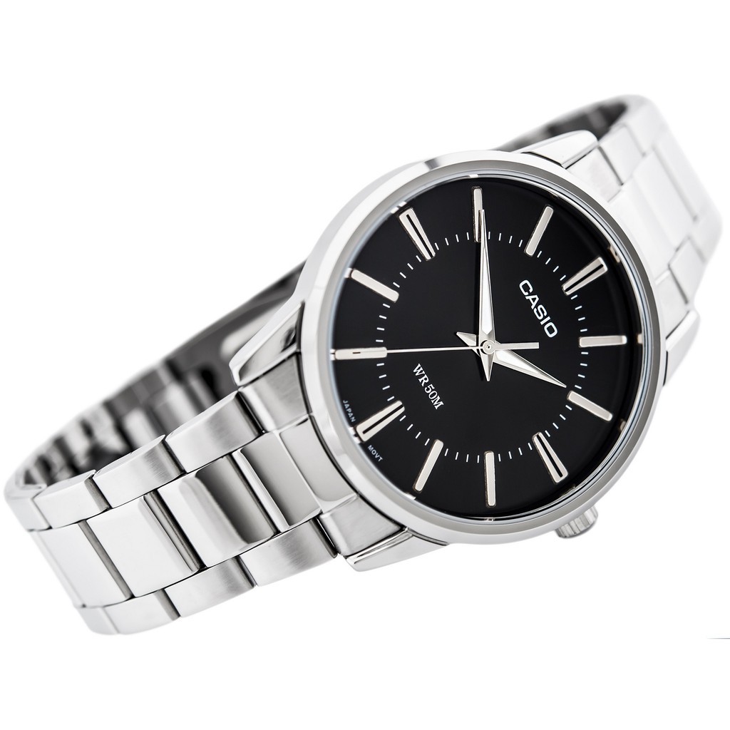 Đồng hồ nam dây kim loại Casio chính hãng Anh Khuê MTP-1303D-1AVDF (40mm)
