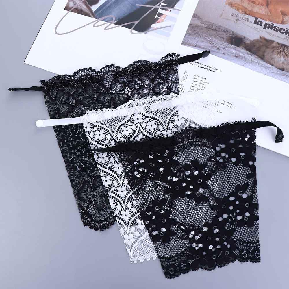 AROMA Áo Ống Bằng Ren Hoa Trong Suốt Thoáng Khí Dành Cho Nữ