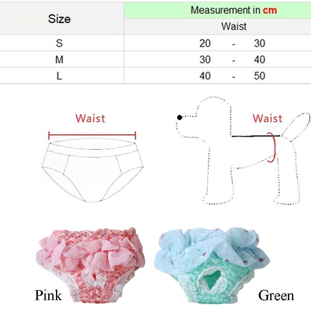 Quần tã thú cưng vải chiffon co giãn thoáng khí