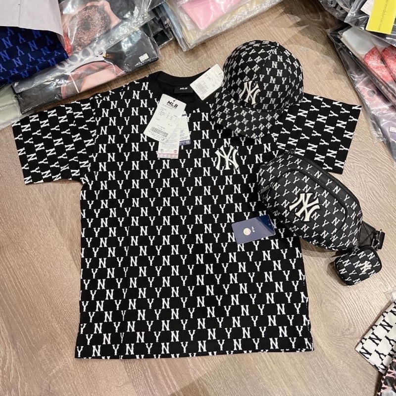 (Hàng Xuất Xịn) Áo M/L/B monogram 5 màu NY015