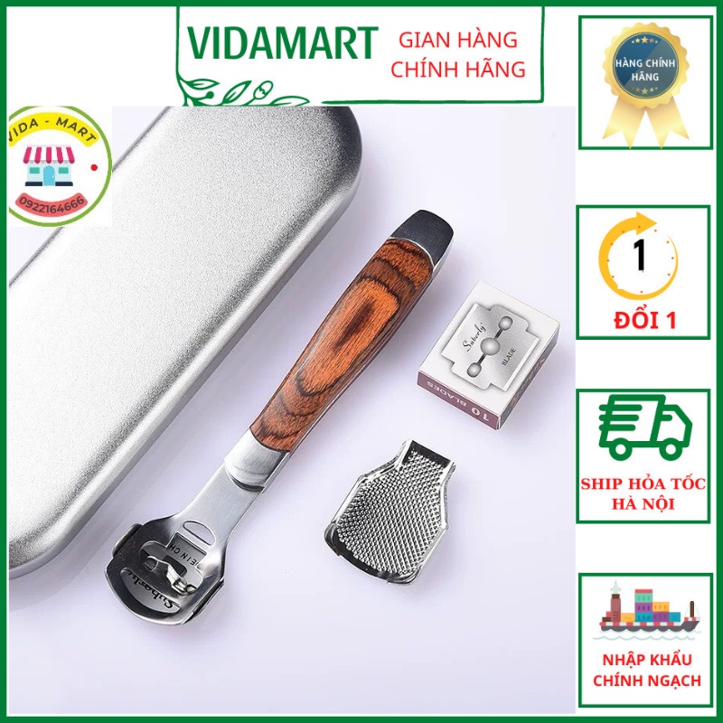 Chà Gót Chân , Bộ Dụng Cụ Tẩy Da Chết Chà Gót Chân Bằng Sắt Siêu Tiện Lợi Làm Mịn Gót Chân (SP002497)