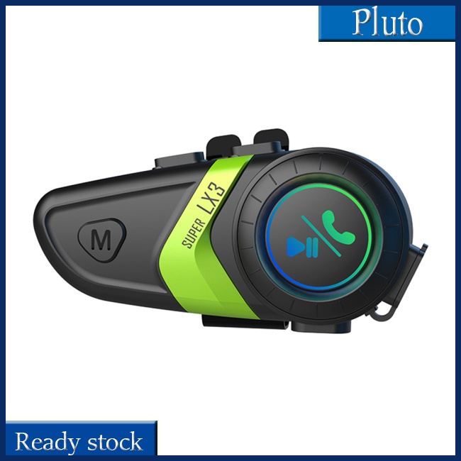 Mới Tai Nghe Bluetooth 5.0 Lx3 Giảm Tiếng Ồn Tích Hợp Đèn Chuyên Dụng Cho Mũ Bảo Hiểm