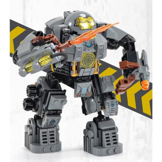 [Giá Sập Sàn] Xếp hình kiểu lego - Robot siêu nhân