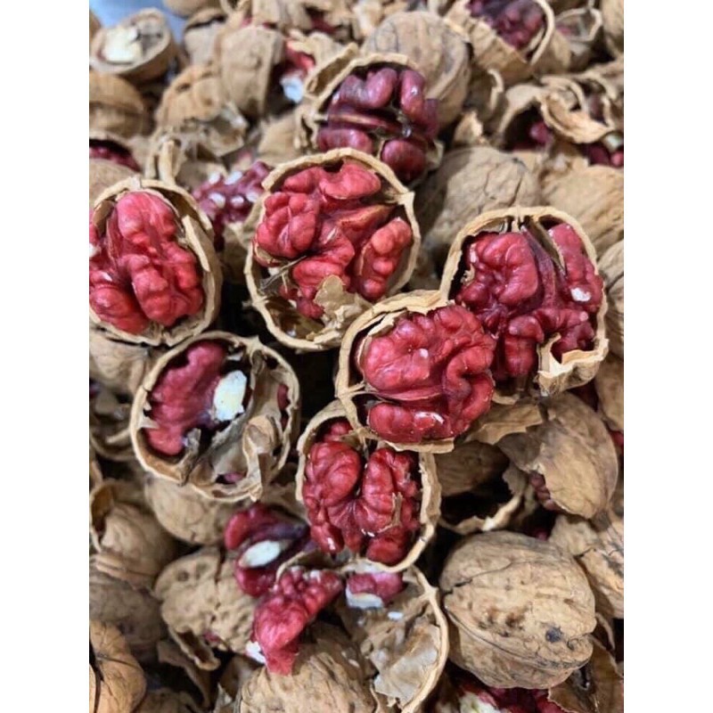 500G hạt óc chó đỏ Mỹ giàu dưỡng chất