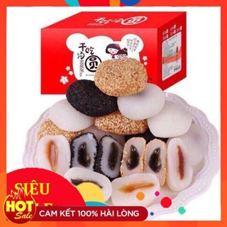 Thùng 2kg bánh mochi đài loan mix đủ vị date luôn mới