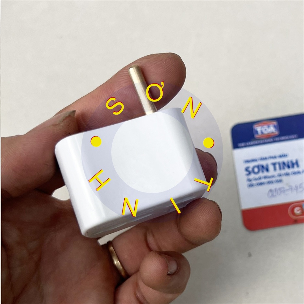 Ổ Cắm - Phích Cắm SOPOKA P7 Chuyển Đổi 3 Chân Thành 2 Chân