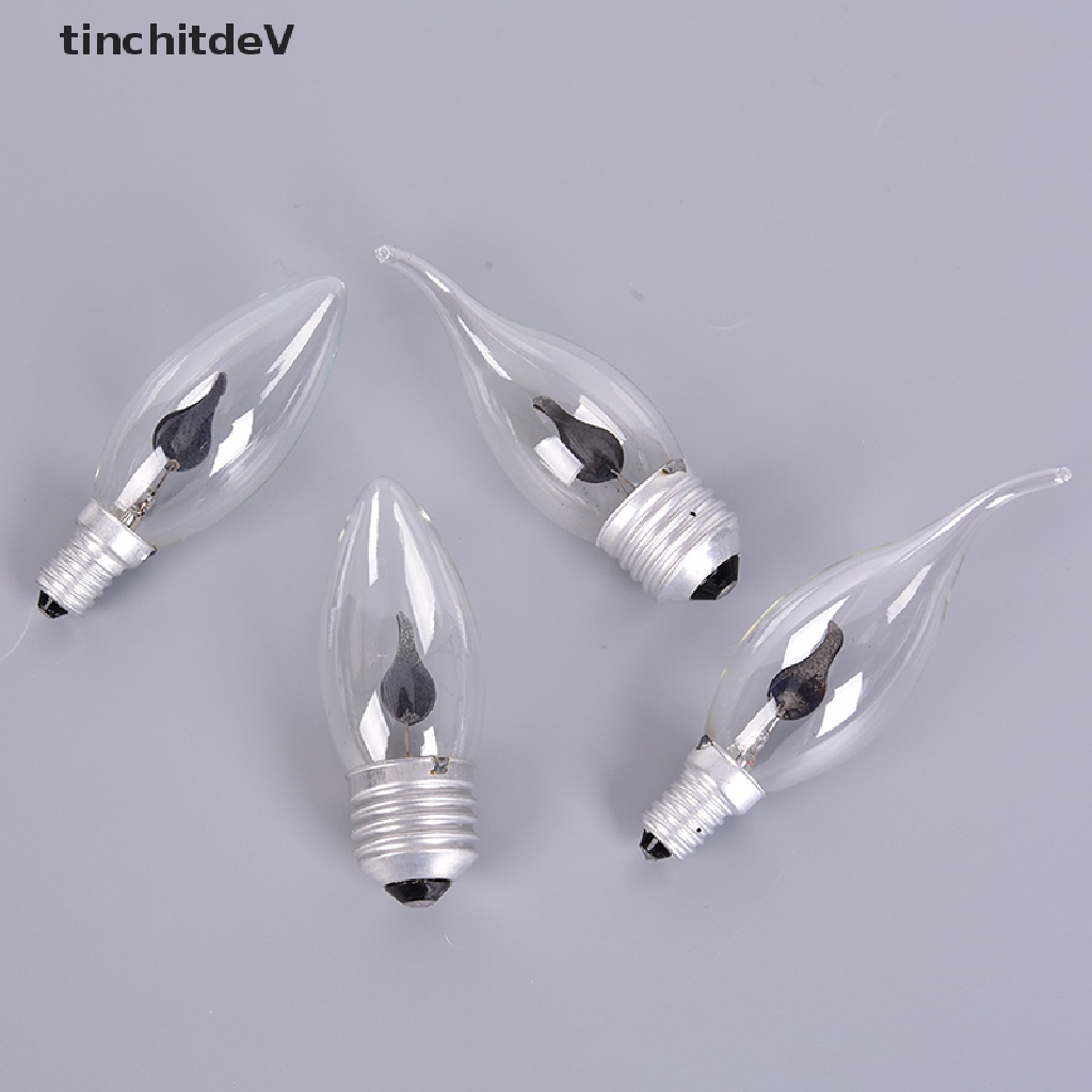 Bóng Đèn LED E27 E14 Hiệu Ứng Ngọn Lửa Trang Trí Đẹp Mắt