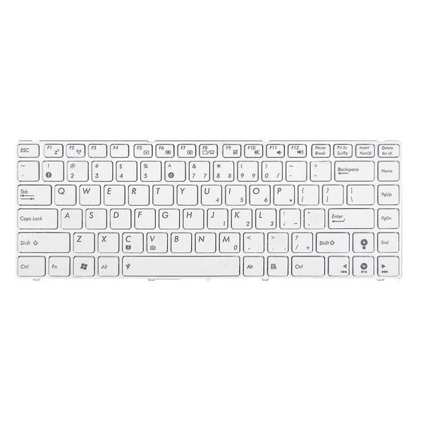 Bàn phím Laptop Asus K42 K42F K42J K43 K43E K43S Màu đen + trắng Hàng mới-Bảo hành 12 tháng toàn quốc!