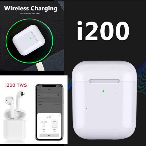 Tai nghe bluetooth i200 TWS kết nối không dây - BH 1 đổi 1
