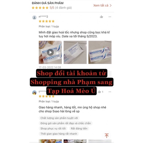 Kem đánh răng Sensodyne Extra Whitening 184g