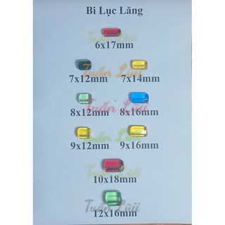 01 bi lục giác thủy tinh / ae chơi bi