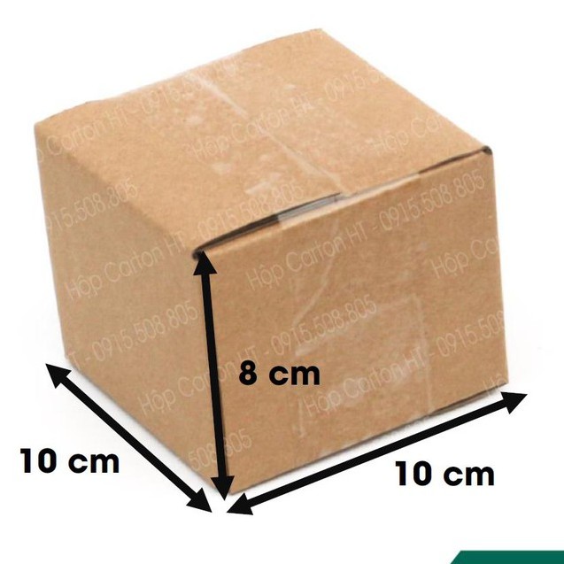 10x10x8 ♥️ FREESHIP ♥️ Giảm 10K Khi Nhập [BAOBITP2] - 100 thùng hộp carton nhỏ siêu rẻ TP100