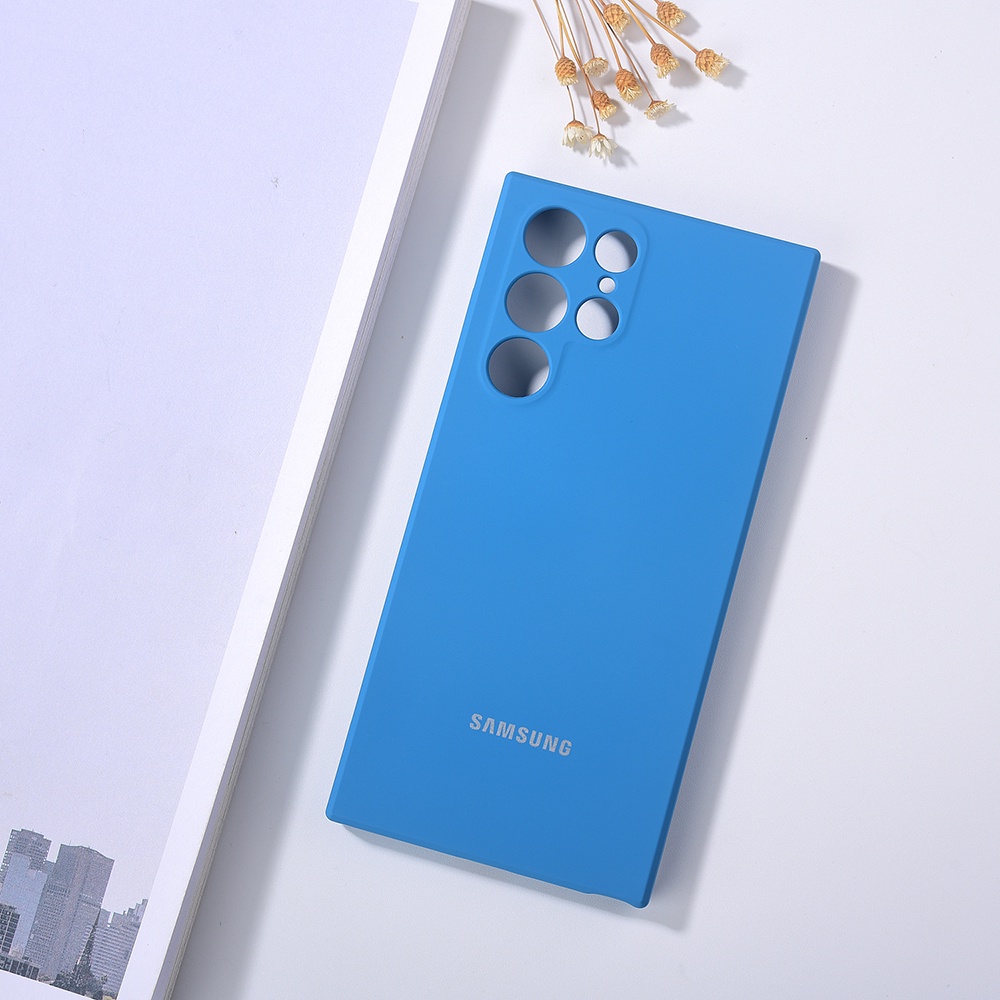 Original Samsung Galaxy A03 164 A03S A22 A51 M40S M32 F22 S21FE S22 / S22 Plus / S22 Ultra Liquid Silicone Case