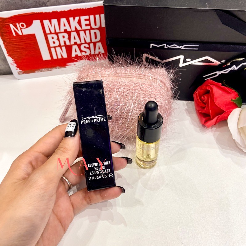 Tinh Dầu Căng Óng Da Trộn Nền MAC Prep Prime Essential Oil 14ml
