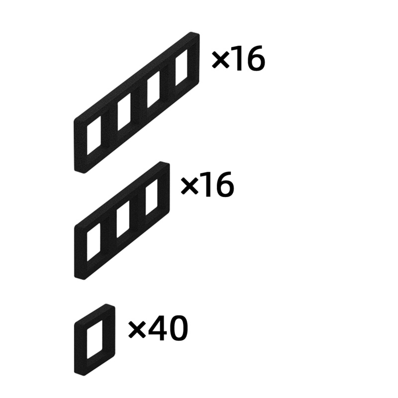 Bộ 72 Miếng Đệm Xốp Cho Bàn Phím Cơ PCB
