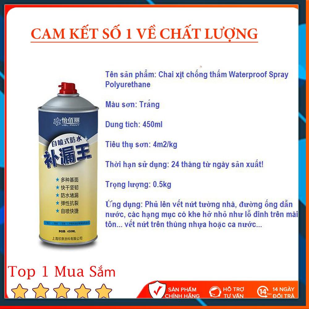 Chai dung dịch xịt chống dột - chống thấm nước - Bình xịt chống thấm, dột