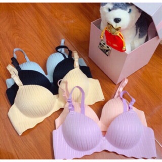 Áo Lót Su Sọc Bàn Tay Nâng Ngực