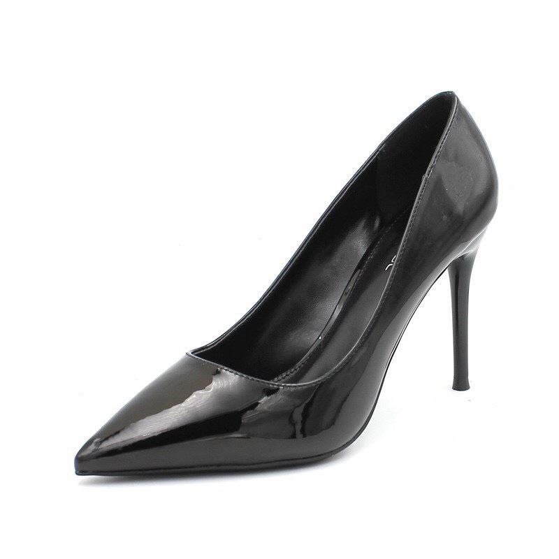 ❤️GIẢM GIÁ 70%❤️ GIÀY CAO GÓT DA BÓNG GÓT NHỌN HUYỀN THOẠI 8p CỰC HOT