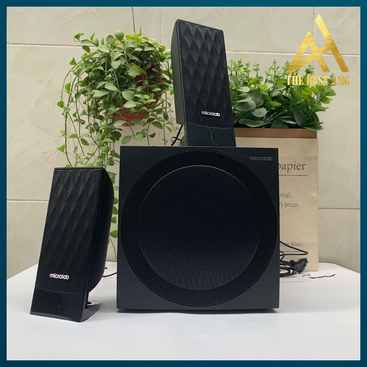 Loa Máy Tính Để Bàn Bluetooth Công Suất Lớn Chính Hãng Microlab M300BT - Loa Vi Tính Laptop Âm Thanh Cực Đỉnh