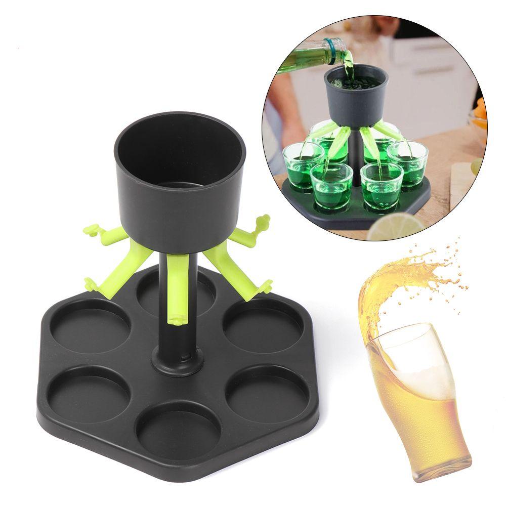 Giá Đỡ Chai Bia 6 Ngăn Đa Năng Tiện Dụng