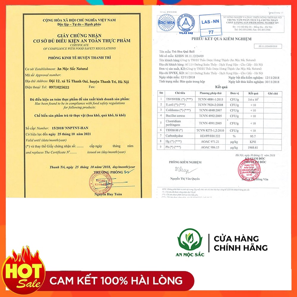 ✅[THƯỢNG HẠNG] Trà Hoa Quả Bali Loại Đẹp Tự Nhiên An Mộc Sắc