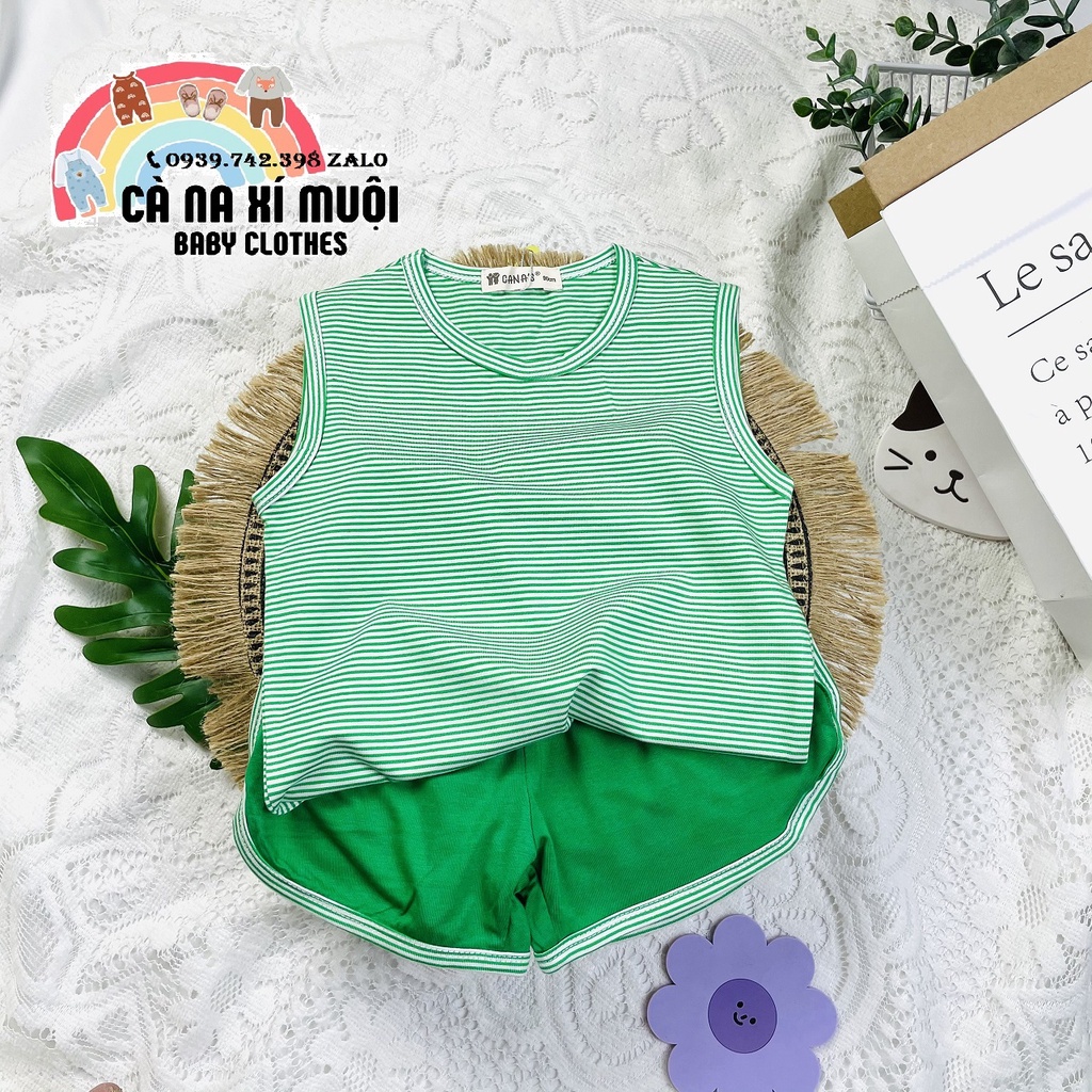 ✨Size(9-32Kg)✨💖FREE SHIP💖Bộ MinKy Mom CaNa's Sát Nách Cotton Lạnh Dể Thương Cho Bé Gái Bé Trai, Đủ Màu