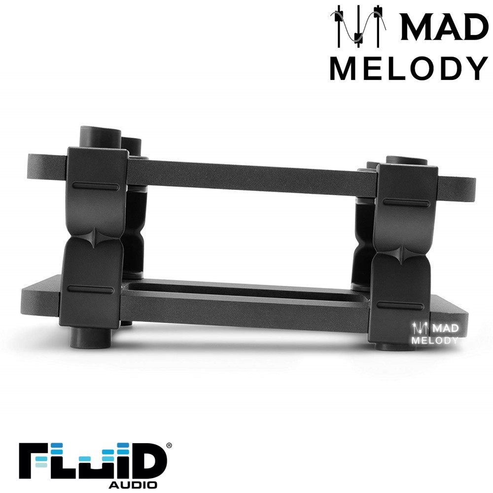 Fluid Audio DS8 Desktop Monitor/Speaker Stand, Pair (chân loa để bàn chống rung, 1 cặp, NEW & chính hãng)