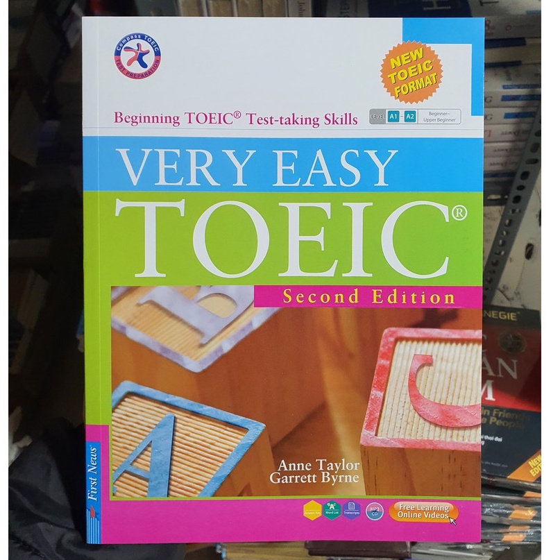Sách - Very Easy TOEIC - Second Edition (Tái Bản) Tặng Kèm File Nghe