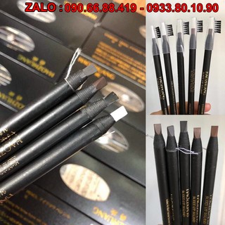 2 cay Chì Xé Haohzuang Phẩy Sợi Chân mày Phun xăm Điêu khắc - Chì xé 4D vẽ sắc nét lên màu chân mày đẹp