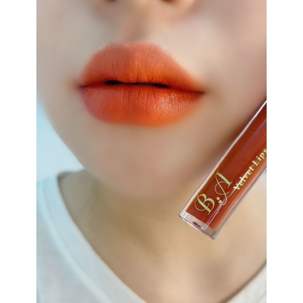 Xinh Lung Linh [Cam Cháy ]Son Cao Cấp Dolly Velvet Lips Blue Classic 2020 Màu Cam cháy -