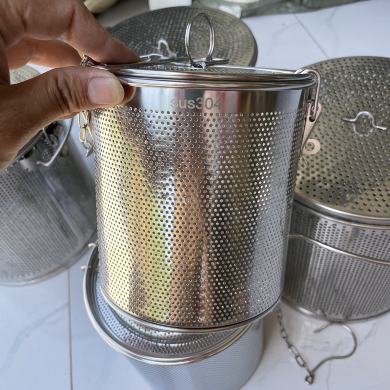 Giỏ gia vị phở giỏ thảo quả inox