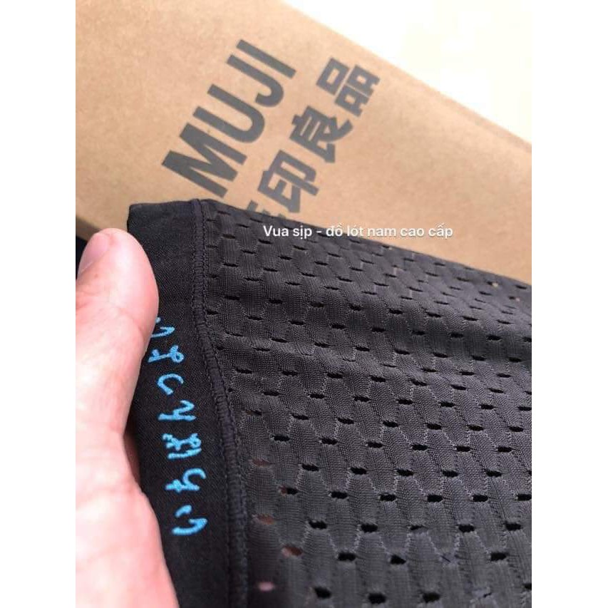 Hộp 4 Quần sịp đùi Nam Quần Sịp boxer Muji Nhật Bản Thông Hơi Thoáng Khí Kháng Khuẩn DPS11