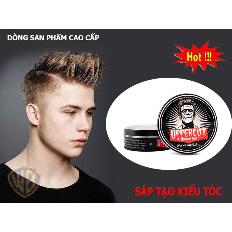 Sáp Vuốt Tóc Nam Uppercut -mã 19, Sáp Vuốt Tóc Tạo Kiểu Thần Thánh cho Nam, Chất Lượng Cao - Giá Ưu Đãi(-40%)