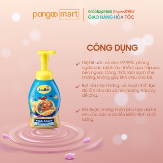 Xà Phòng Nước Rửa Tay SauBar Wasch - Schaum Dành Cho Bé 250ml Nội Địa Đức