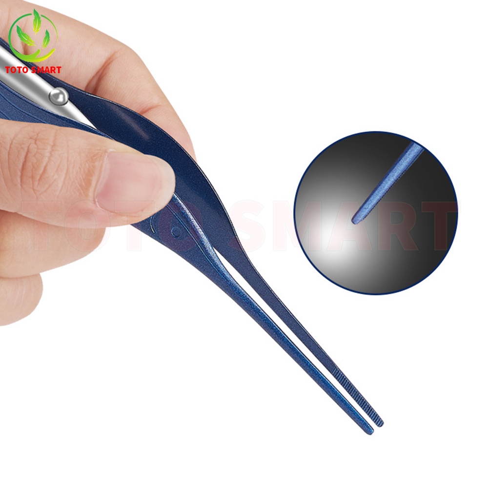 Nhíp gắp lấy ráy tai trẻ em tích hợp đèn Dụng cụ vệ sinh tai cho bé Cao Cấp Kèm pin