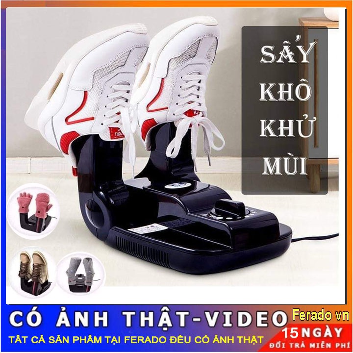 Máy sấy giày tất khử mùi hiệu quả bạn khỏi lo giày tất bị ẩm, ướt khi gặp mưa rét