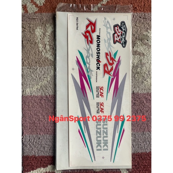 TEM RG SPORT 110 HÀNG ZIN MỚI MALAYSIA