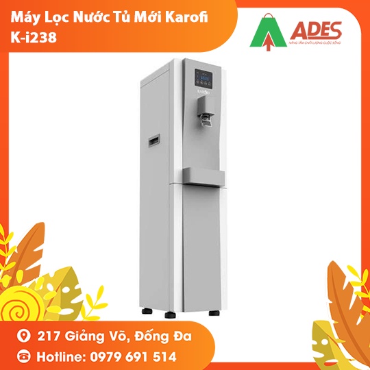 [Mã 154ELSALE2 giảm 7% đơn 300K] Máy Lọc Nước Tủ Mới Karofi K-i238 - Bảo hành Chính hãng