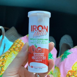 Viên Ngậm Bổ Sung Sắt Iron Melts