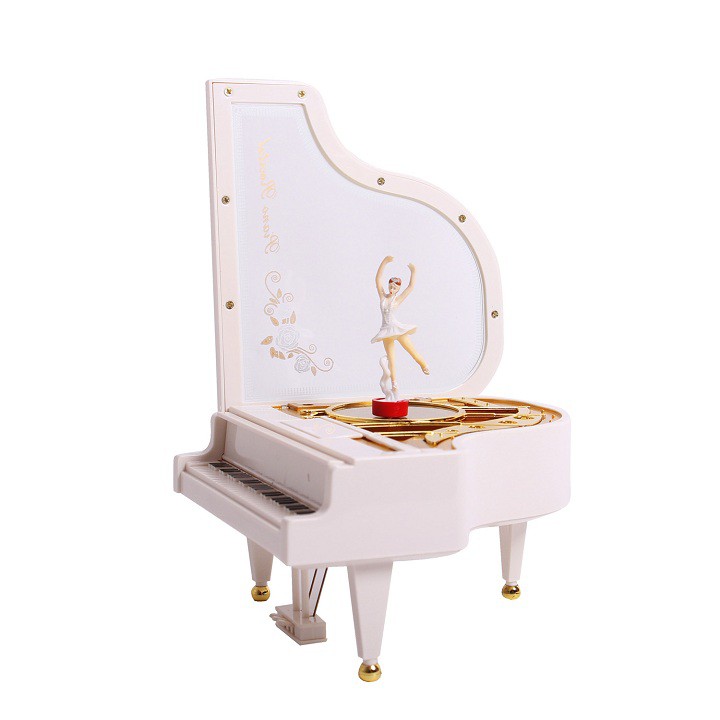 Hộp phát nhạc PIANO với vũ công múa bale - quà tặng độc đáo | BigBuy360 - bigbuy360.vn