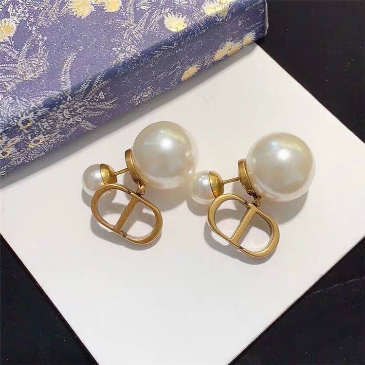 Bông tai mạ bạc 925 đính ngọc trai phong cách Hàn Quốc thời trang chất lượng cao