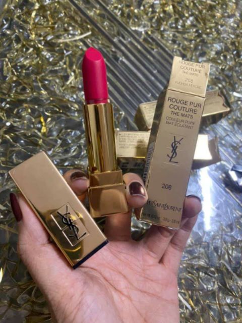 Son Ysl bạn vỏ vàng siêu đẹp