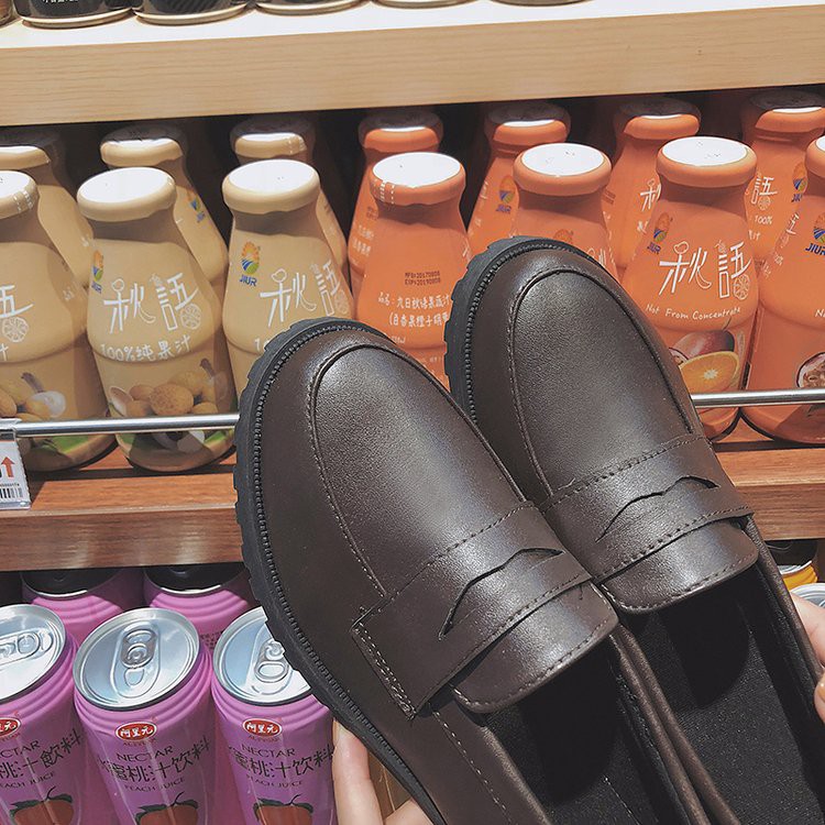 Giày búp bê IELGY mũi tròn phong cách Hàn Quốc thời trang cho nữ