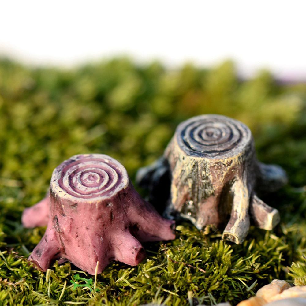 Set 5 Mô Hình Gốc Cây Xinh Xắn Bằng Nhựa Dùng Để Trang Trí