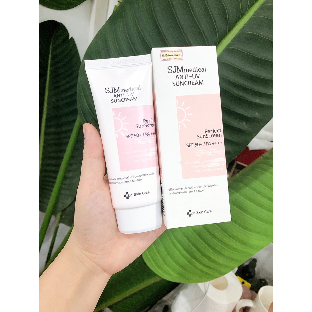 Kem chống nắng SJM Medical Anti UV Perfect SunScreen SPF50/ PA++++ 60ml